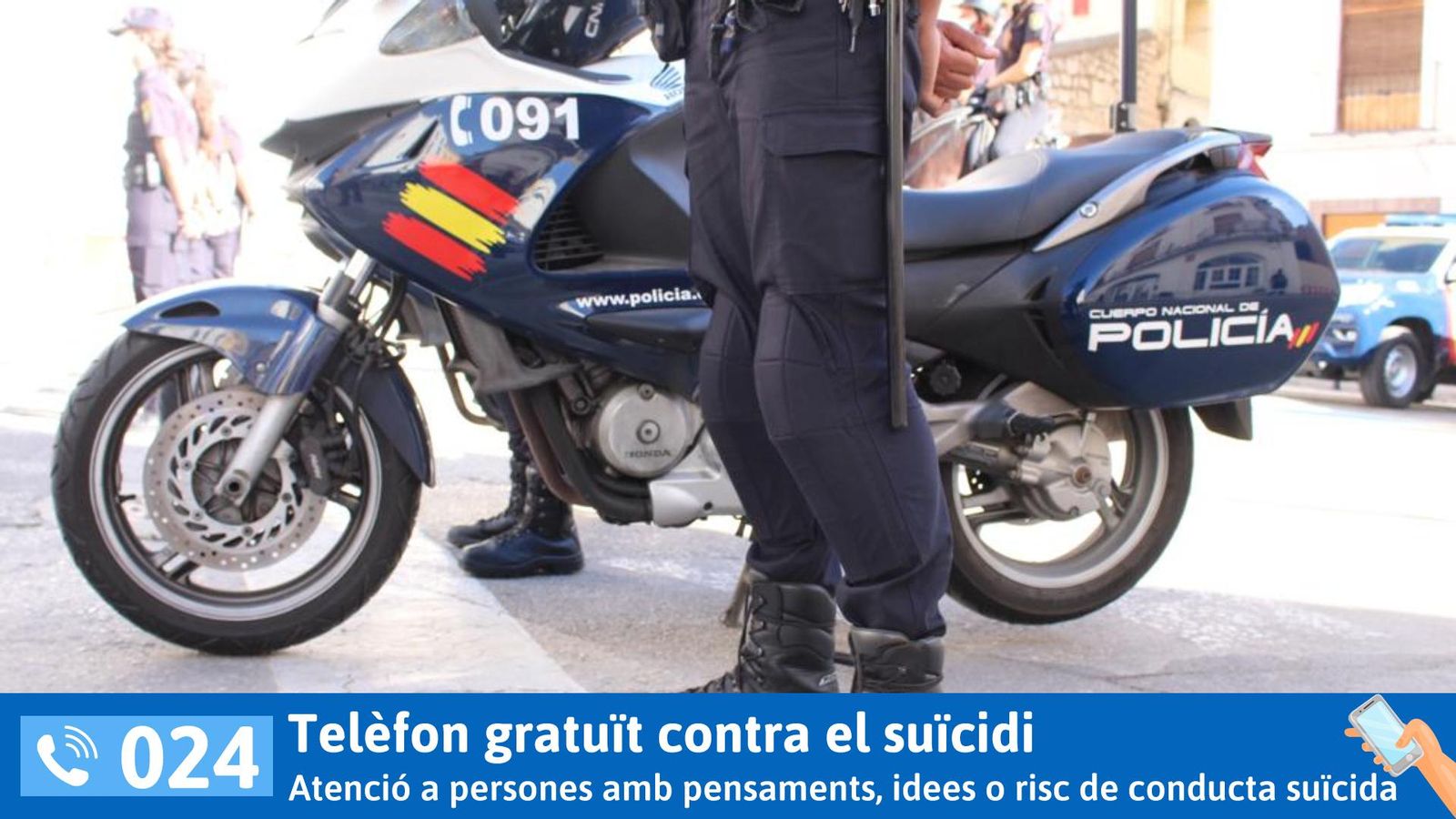 Imatge d'arxiu de la Policia Nacional d'Alzira Imatge d'arxiu de la Policia Nacional d'Alzira