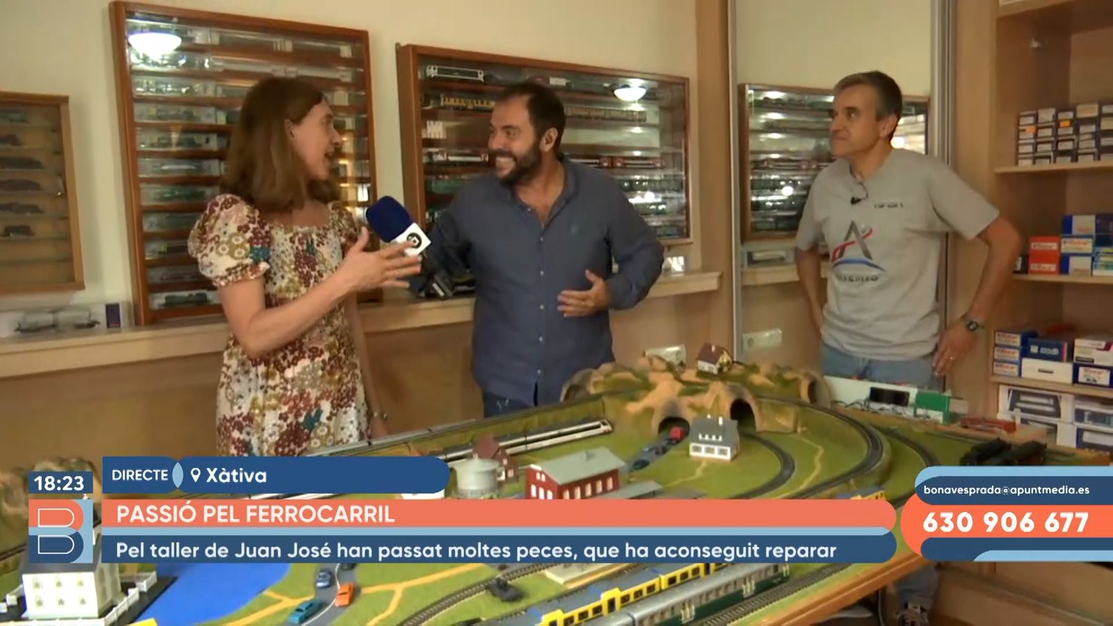29.09.2022 | Passió pel ferrocarril a Xàtiva