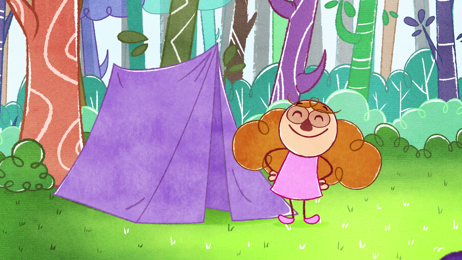 Alice se'n va d'acampada