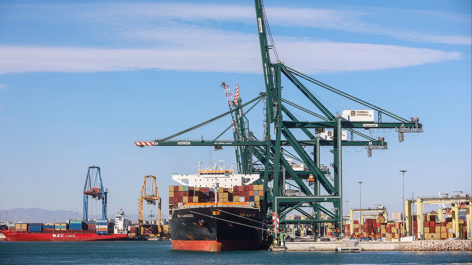 Vista del Port de València