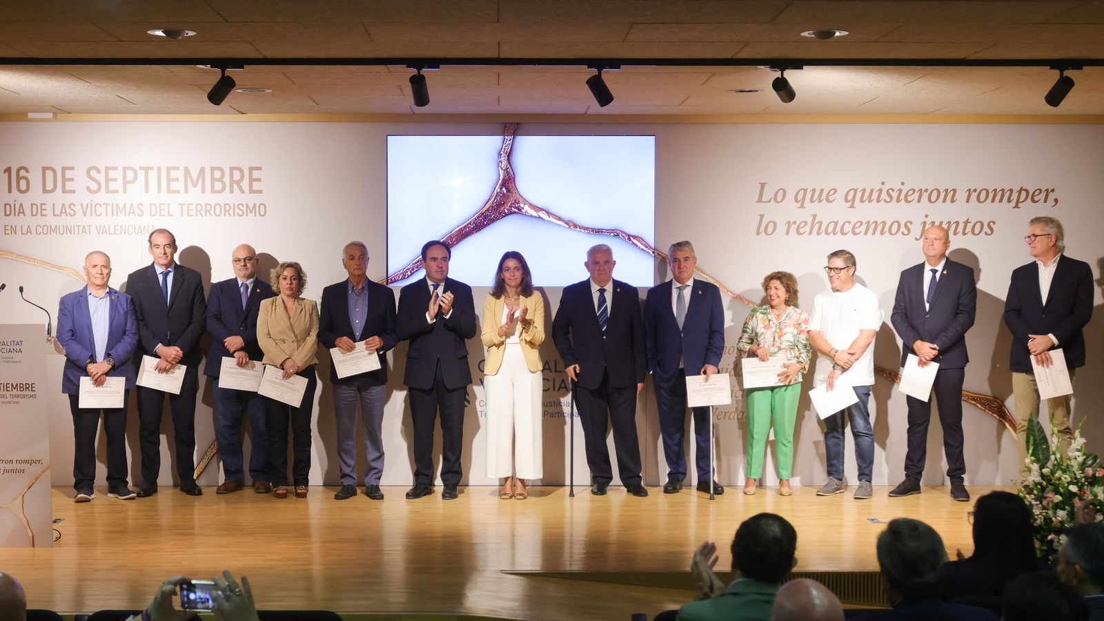 Acte institucional amb motiu del dia de les víctimes del terrorisme