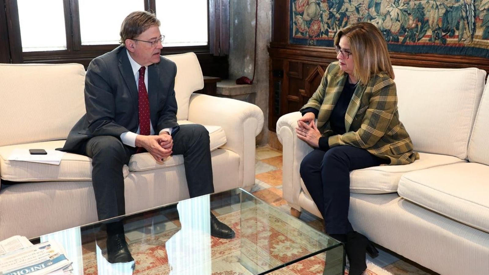 Reunió entre Puig i Beunza aquest dimecres a València