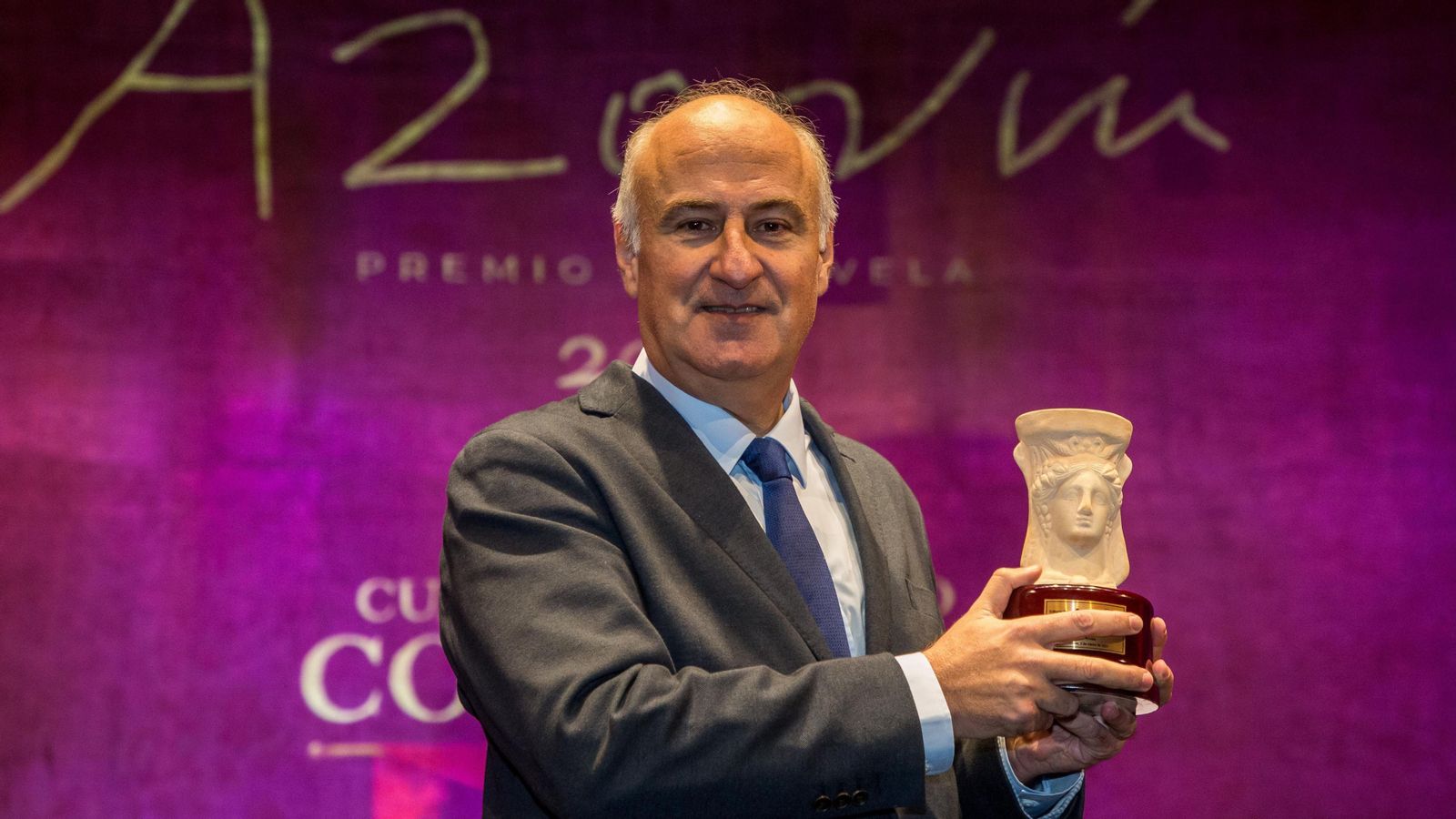 Fernando Benzo Sainz, en l'entrega del Premi Azorín Fernando Benzo Sainz, en l'entrega del Premi Azorín