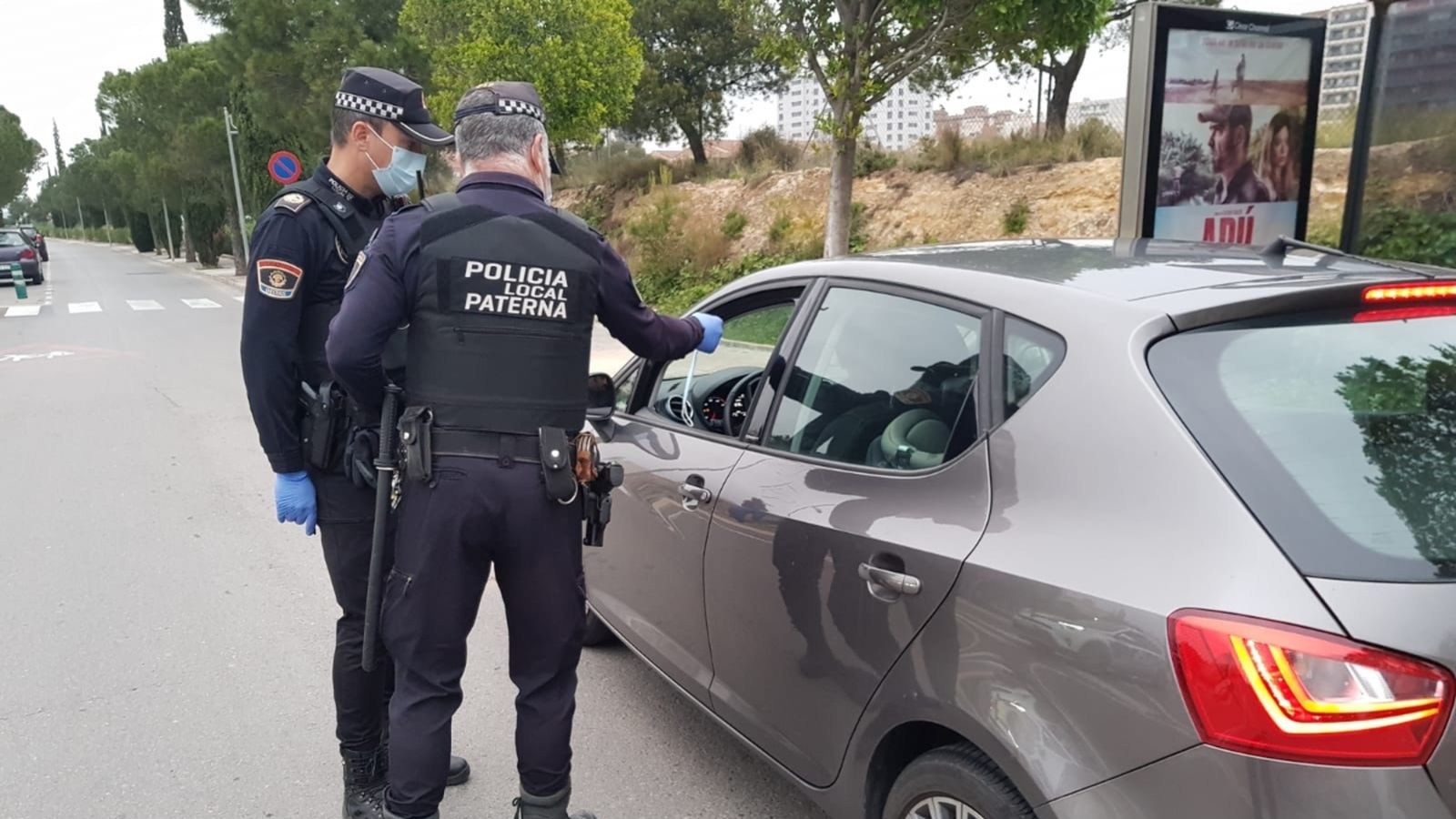 Imatge d'arxiu d'un dispositiu policial a Paterna