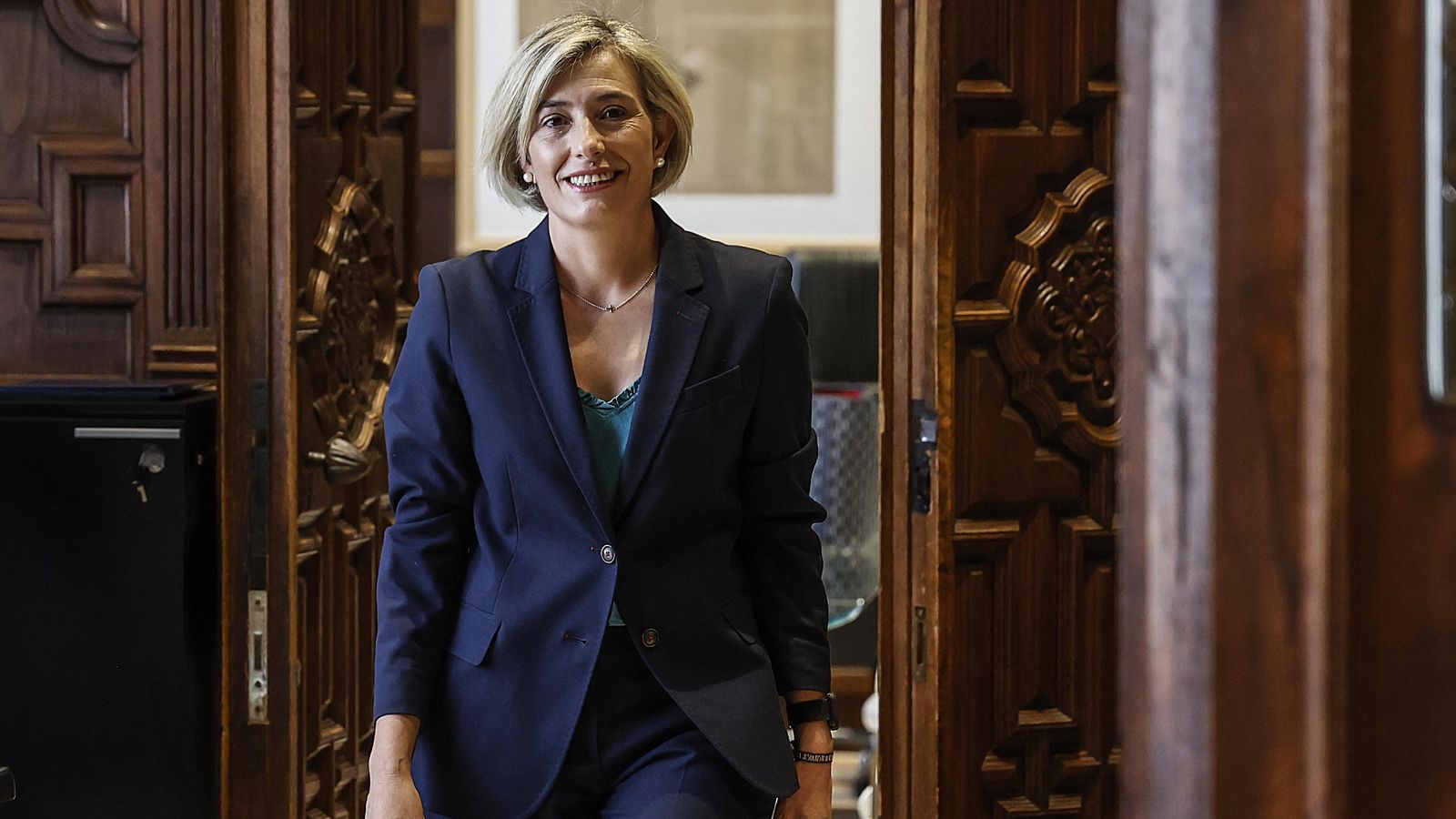 La consellera de Justícia i Interior Elisa Núñez Sánchez