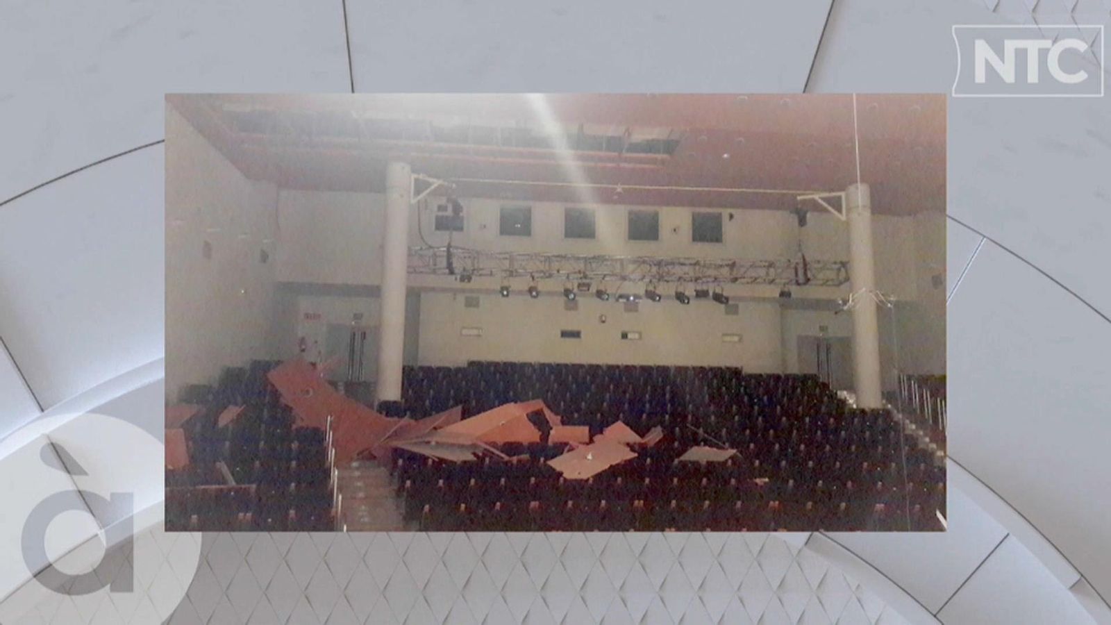 Els bombers aprecien “danys importants” al Palau de la Música i recomanen “mesures immediates”