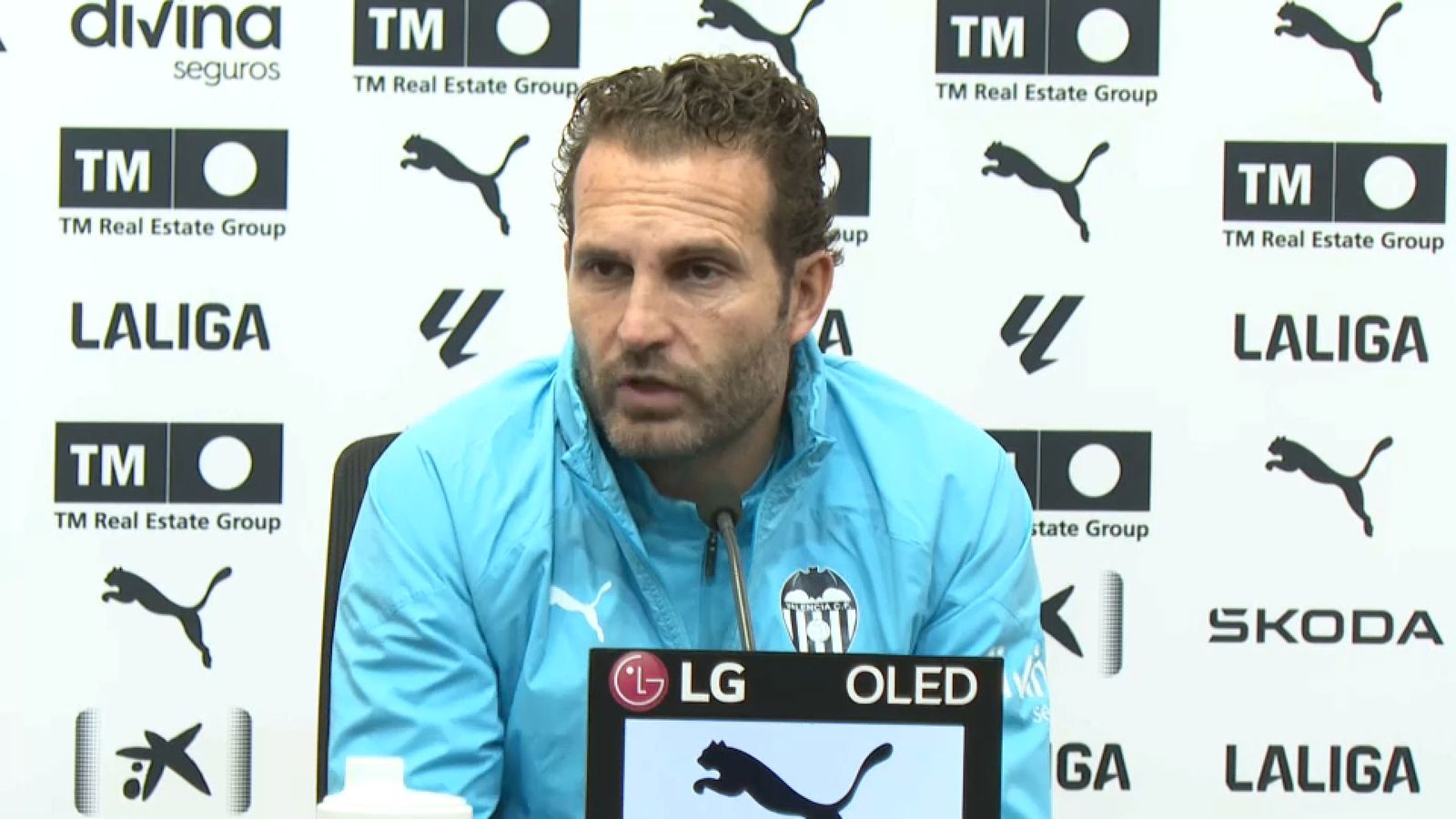 El tècnic del València CF, Rubén Baraja
