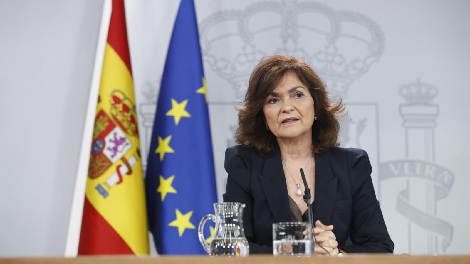 Carmen Calvo en una imatge d'arxiu