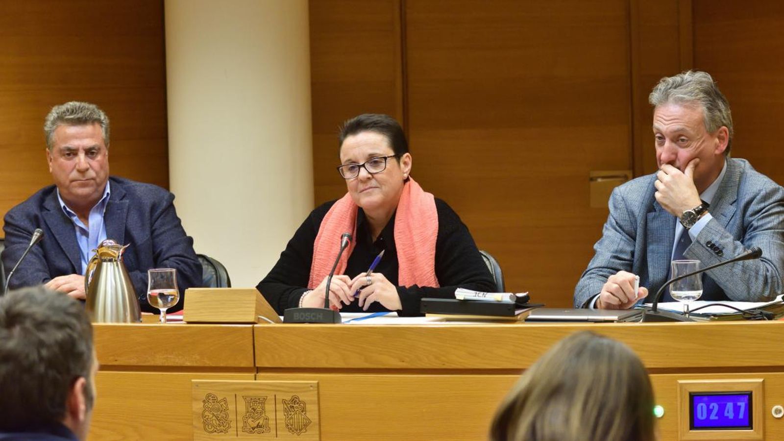 Comissió d’investigació de les Corts sobre el finançament electoral de PSPV i Bloc. Inma Caballero (Les Corts)