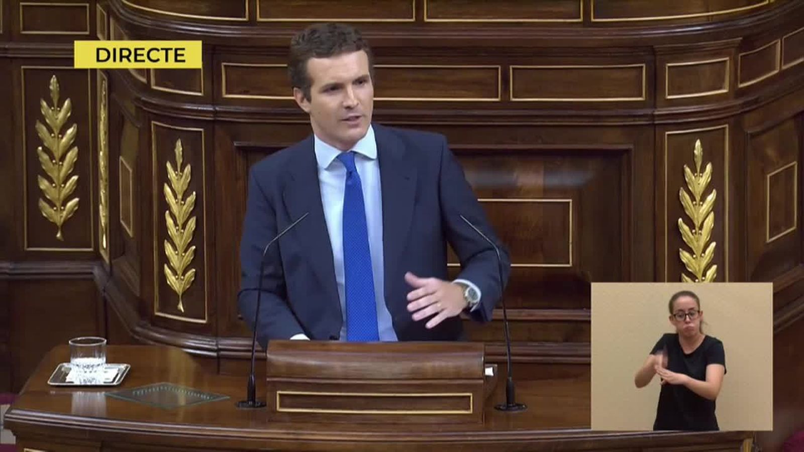 22.07.2019 | Intervenció de Pablo Casado en el debat d'investidura de Pedro Sánchez