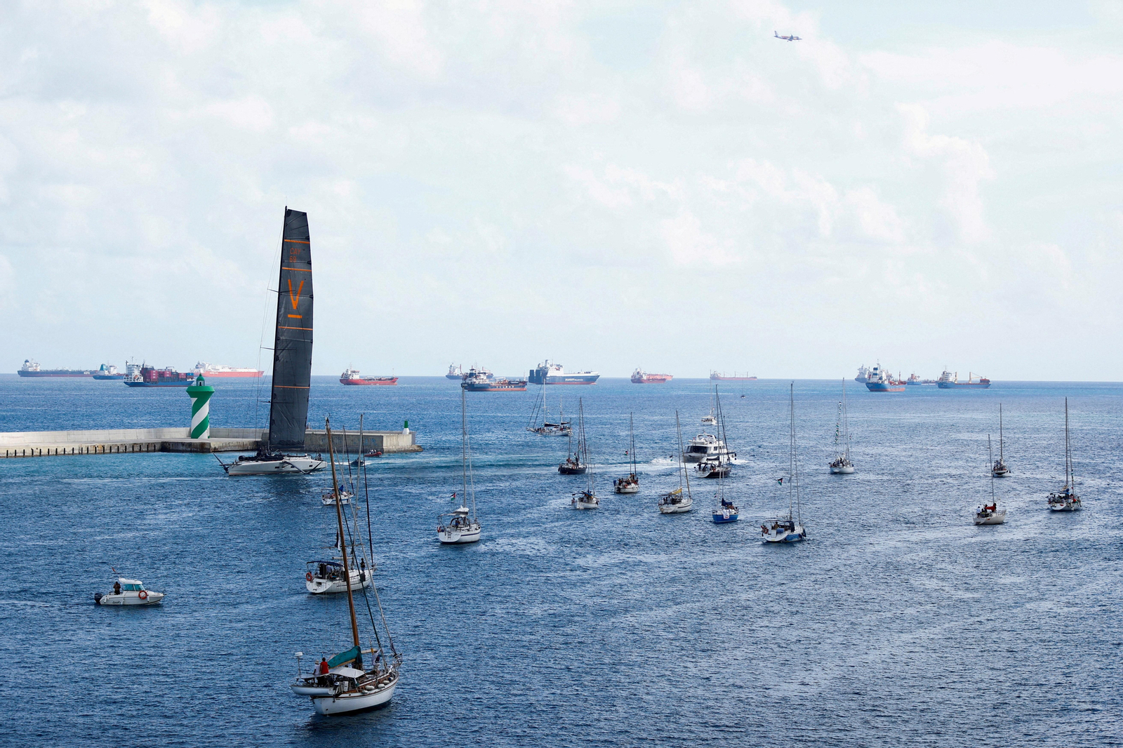 La Flotilla Global Sumud ix del port de Barcelona en direcció a Gaza
