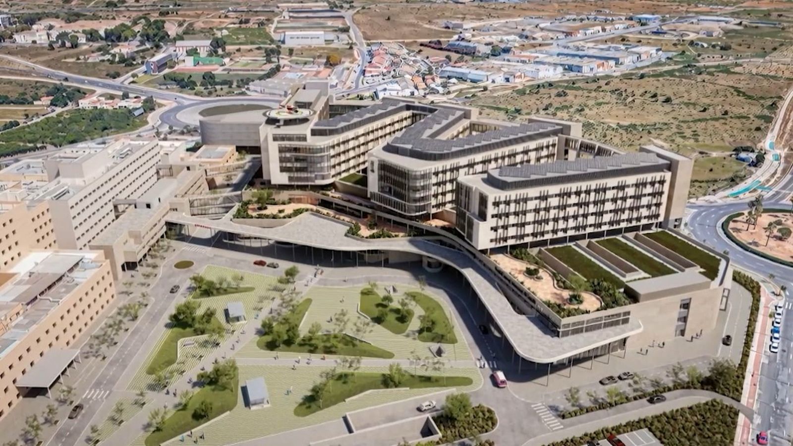 Projecte del nou Hospital General de Castelló / Generalitat