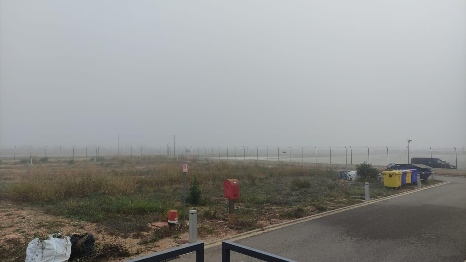 La boira impedia cobria els aeroports valencians aquest dilluns