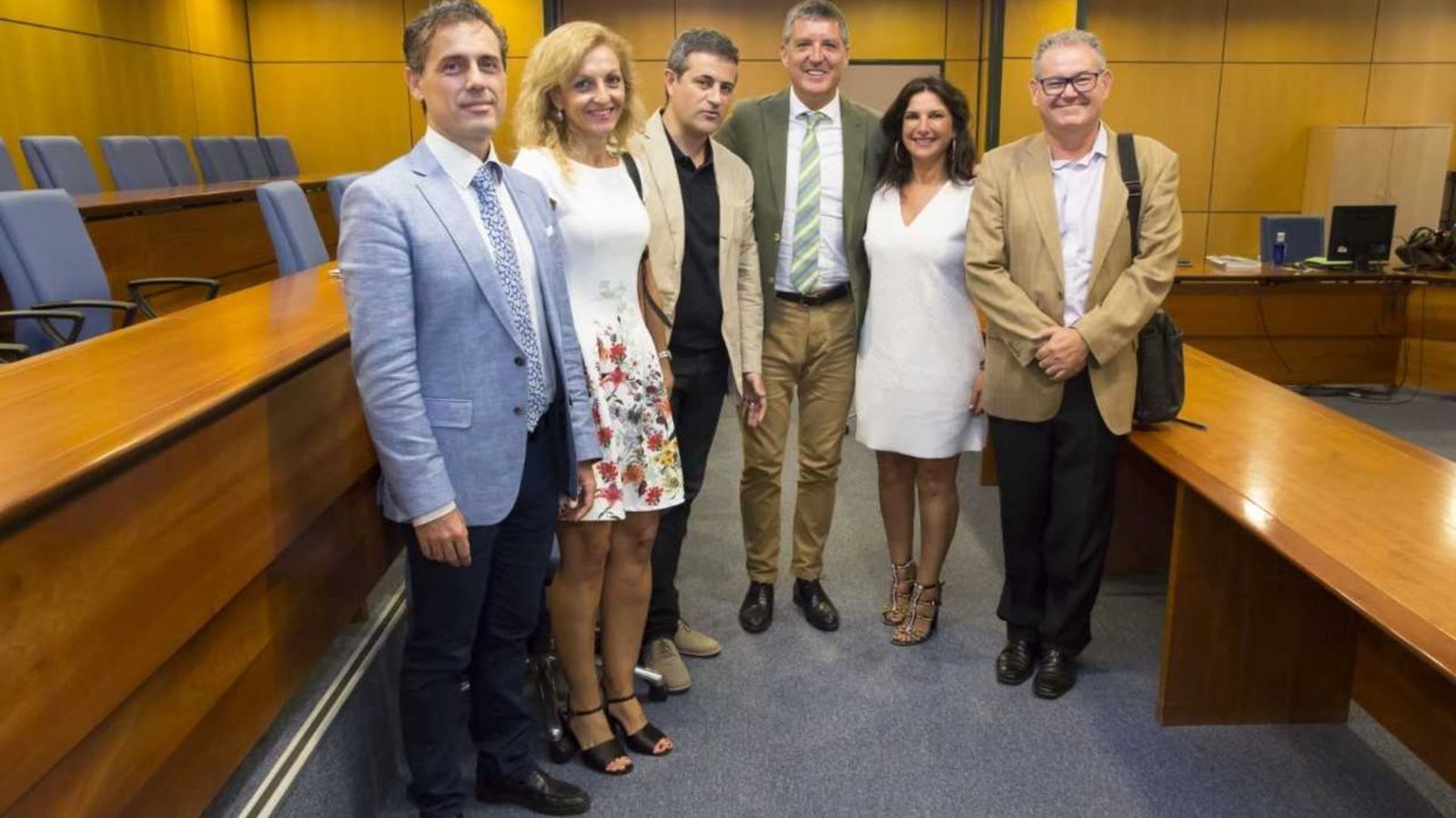 Irene Borén, autora de la tesi, amb el director de la investigació, Francisco Fernández Beltrán