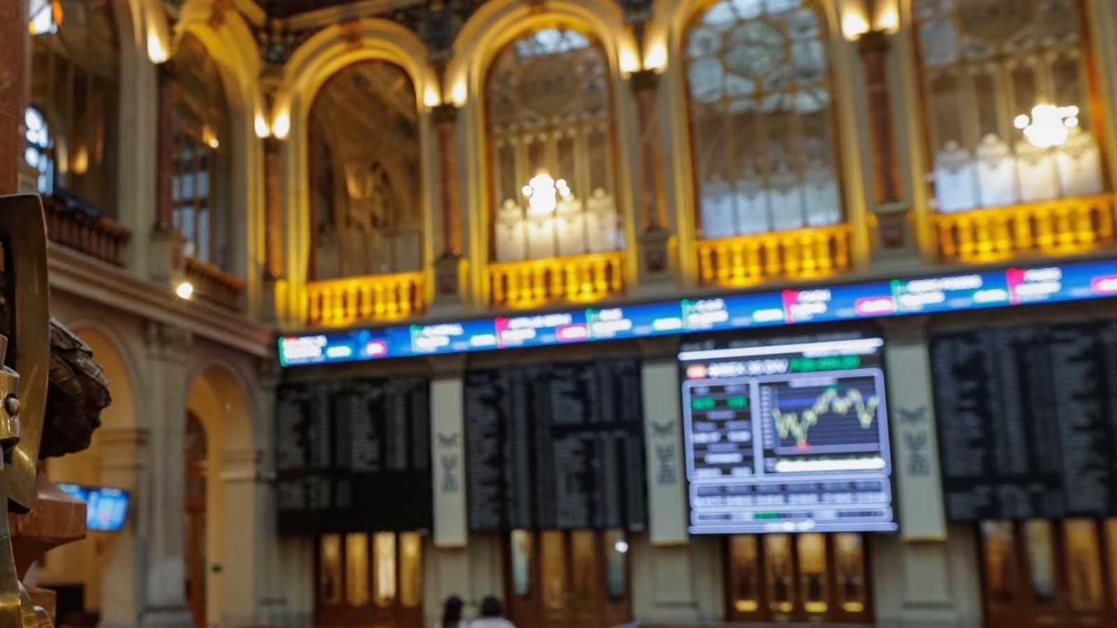 Imatge d'arxiu de la Borsa de Madrid