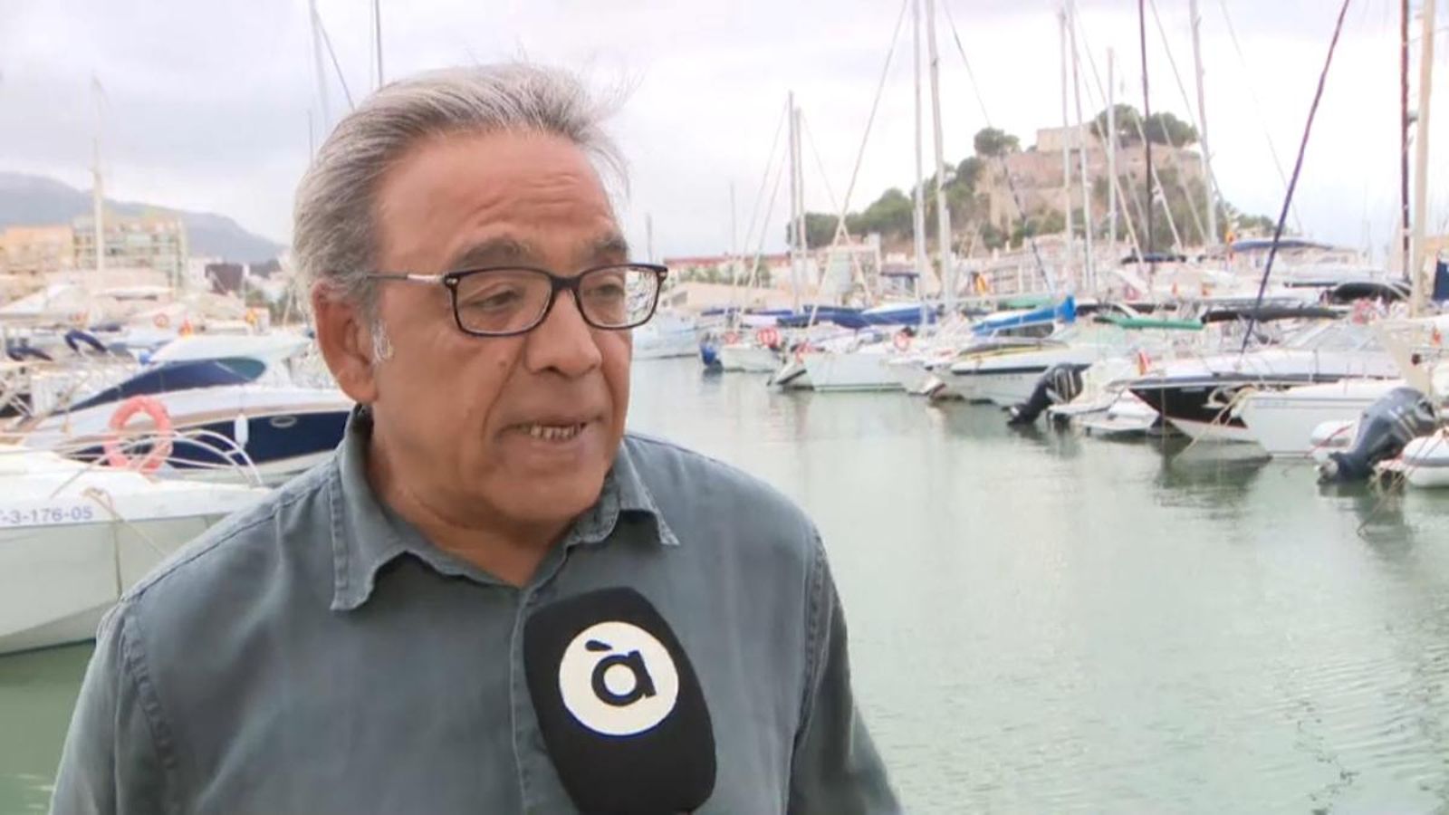 El vicesecretari general del PSPV, Manuel Mata, en declaracions a la televisió d'À Punt.