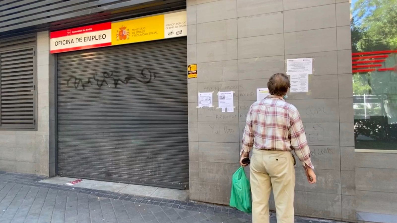 Oficina del SEPE a Madrid