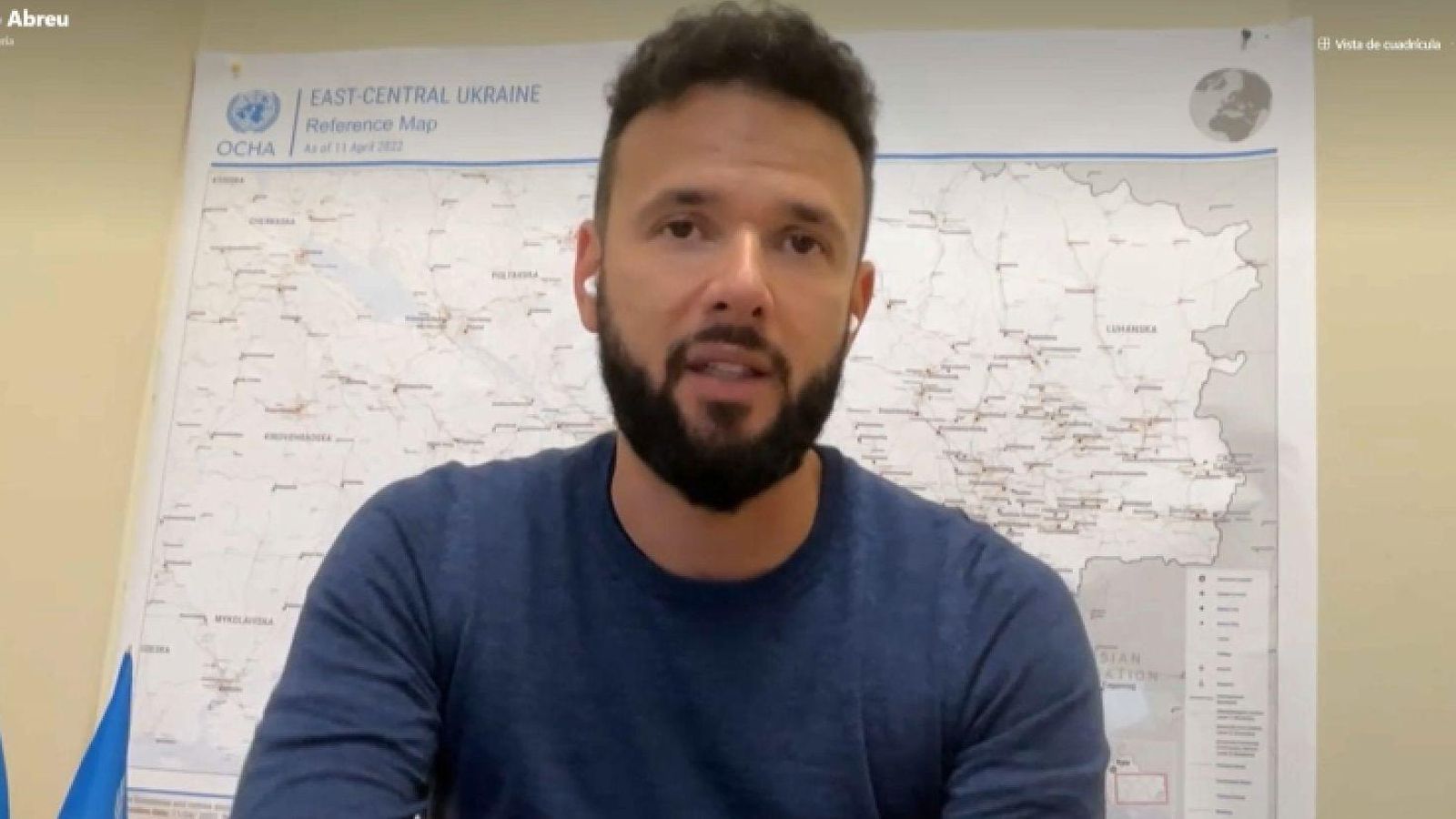 Entrevista al coordinador de l'ONU a Ucraïna, Saviano Abreu