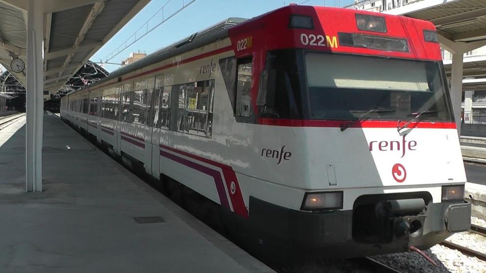 Imatge d'arxiu de l'estació d'Alzira