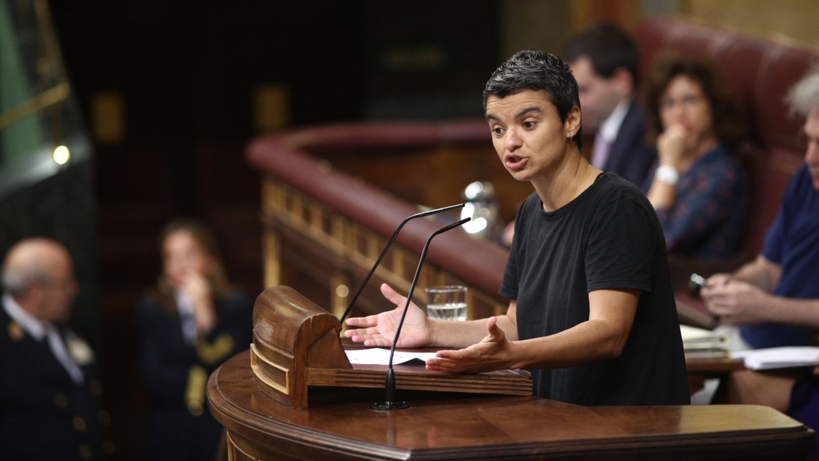 La iniciativa va ser registrada per Units Podem, juntament amb Esquerra Republicana, Compromís i EH-Bildu