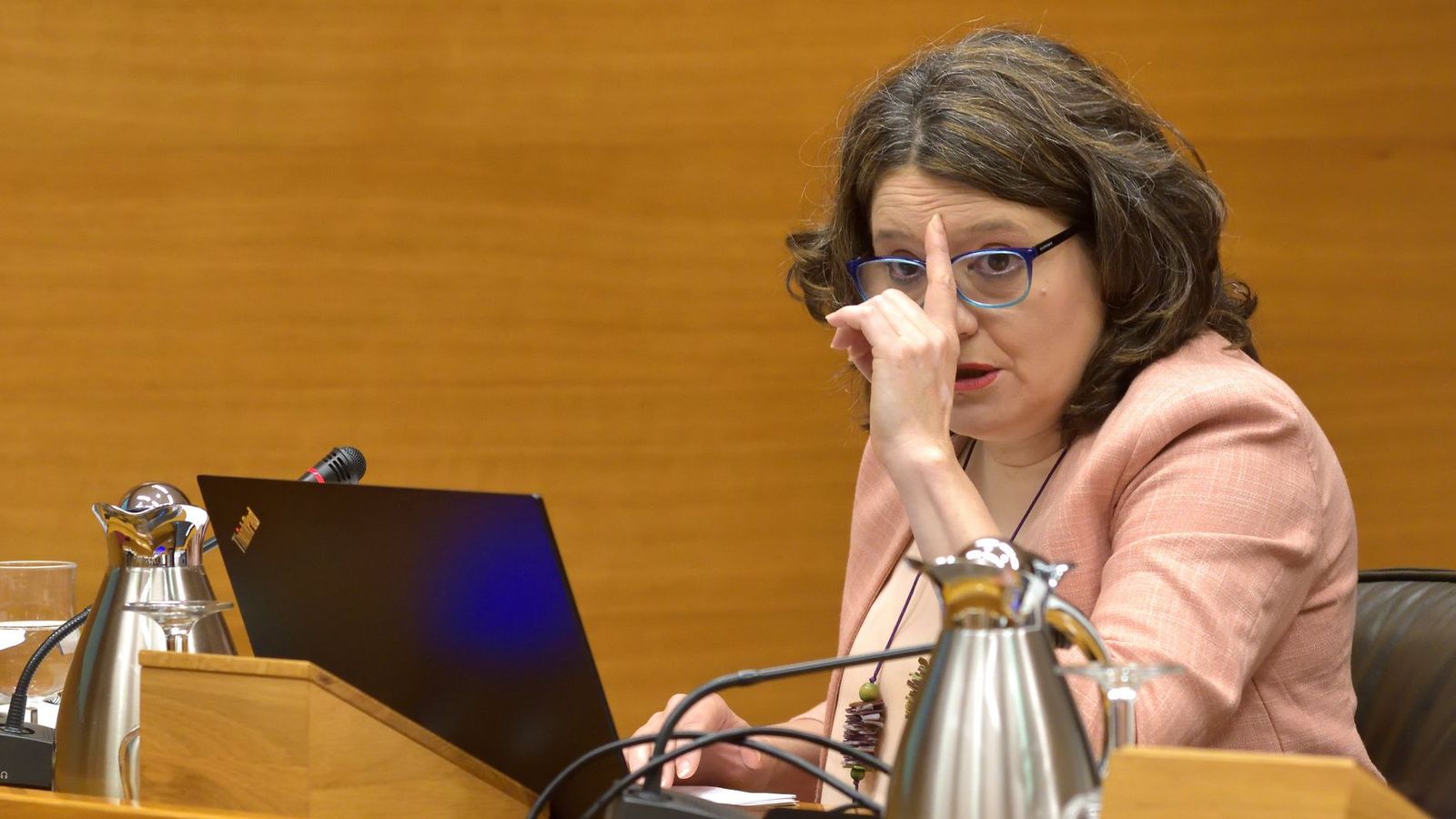 La vicepresidenta Oltra intervé en la Comissió d'Igualtat de gènere de les Corts aquest dijous