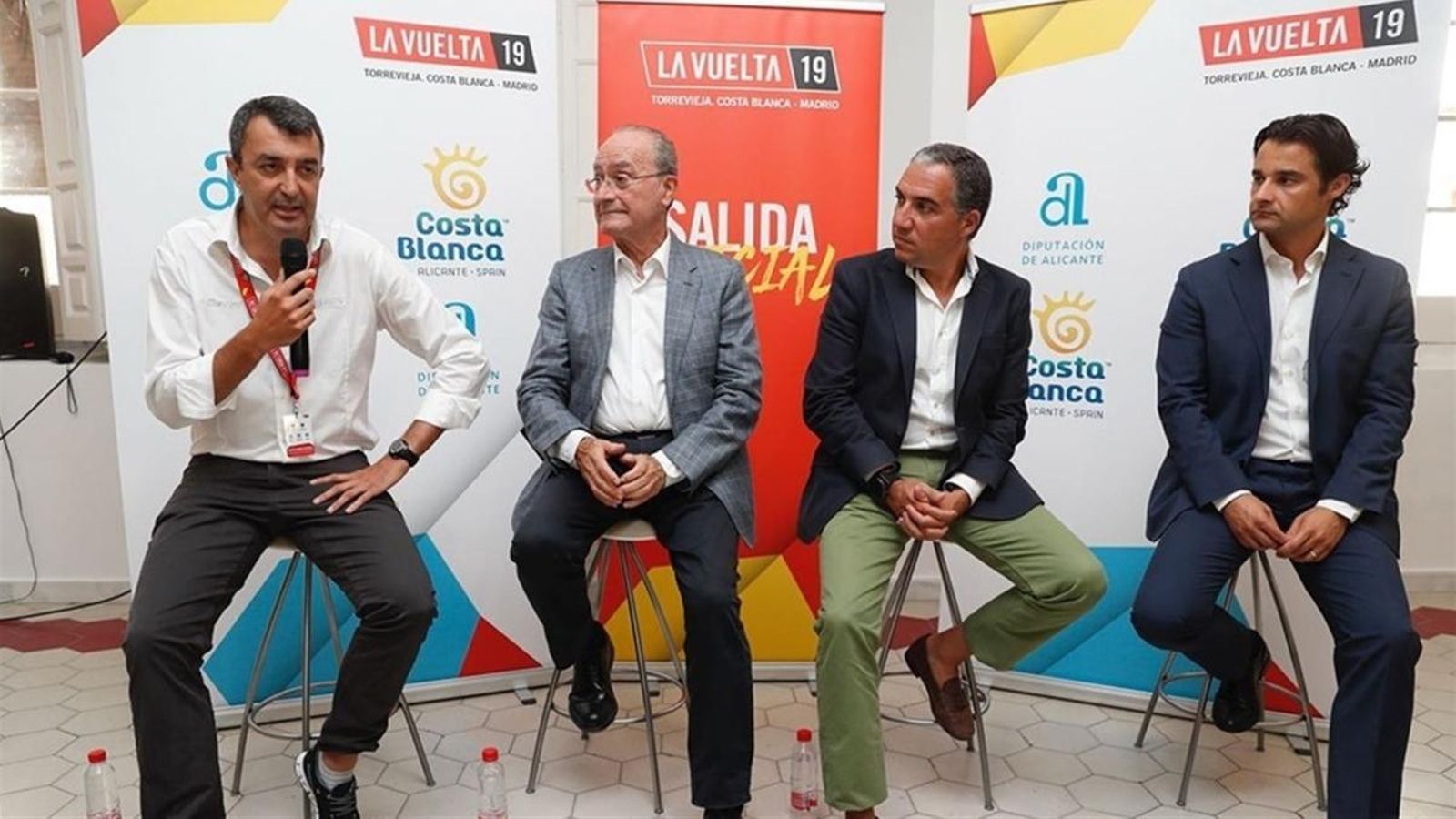 Acte de presentació de la 73a edició de la Vuelta a Espanya
