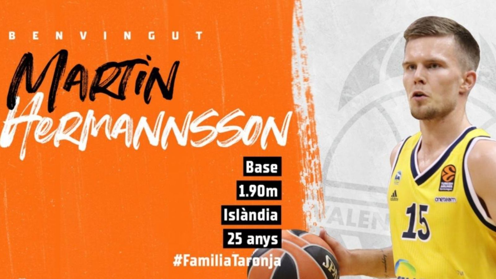 Martin Hermannsson, nou reforç de València Basket