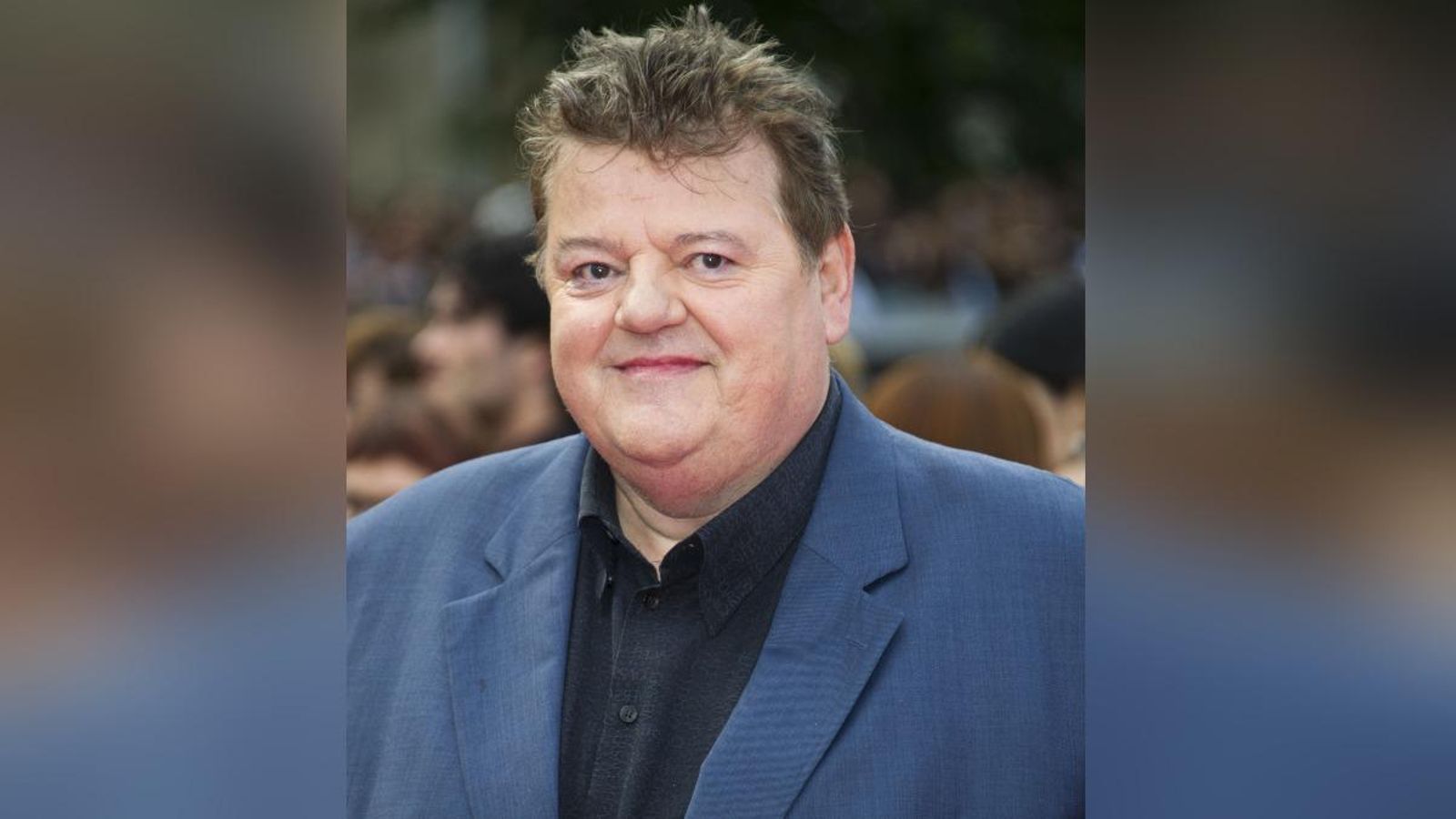 Foto d'arxiu de Robbie Coltrane, que interpretà Hagrid en la saga de pel·lícules de Harry Potter Foto d'arxiu de Harry Coltrane, que interpretà a Hadrig en la saga de pel·lícules de Harry Potter