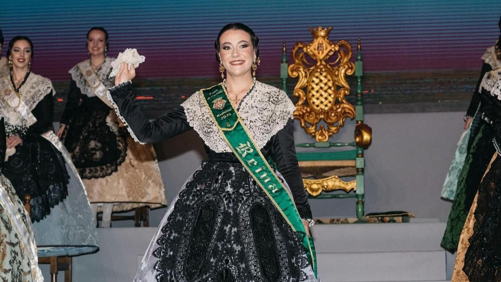 Paula Torres, reina de la festa de Castelló