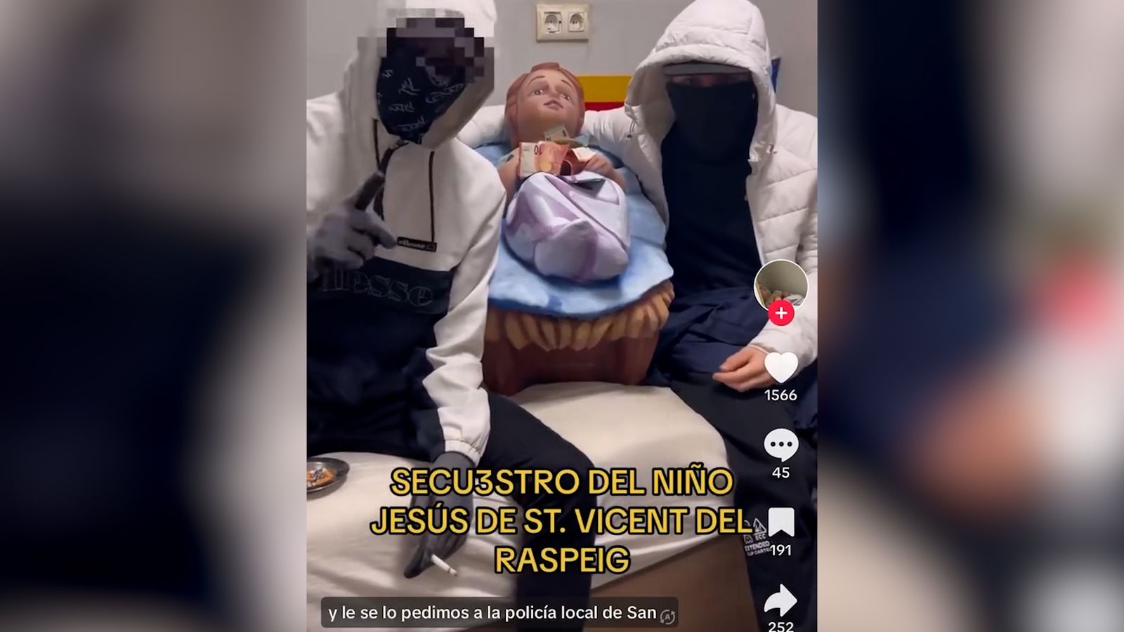 Robatori del jesuset de Sant Vicent del Raspeig