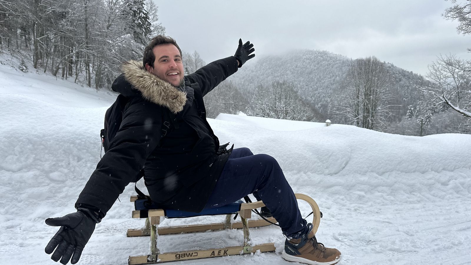 Lluís Liñana, reporter de 'Valencians al món' des de Suïssa