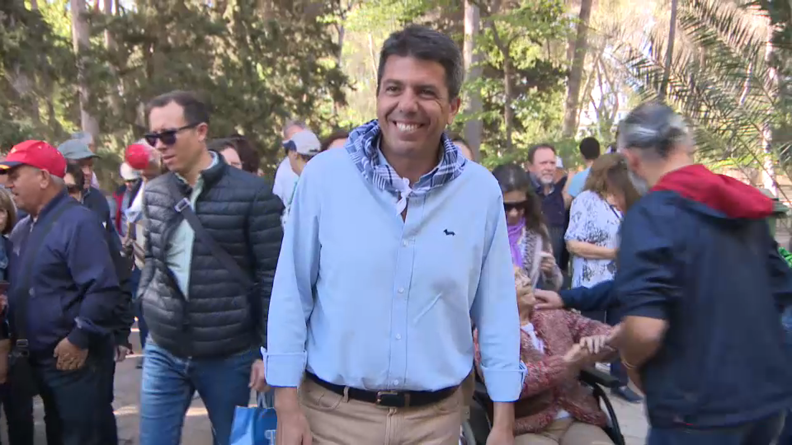 Carlos Mazón aquest dilluns a Llíria