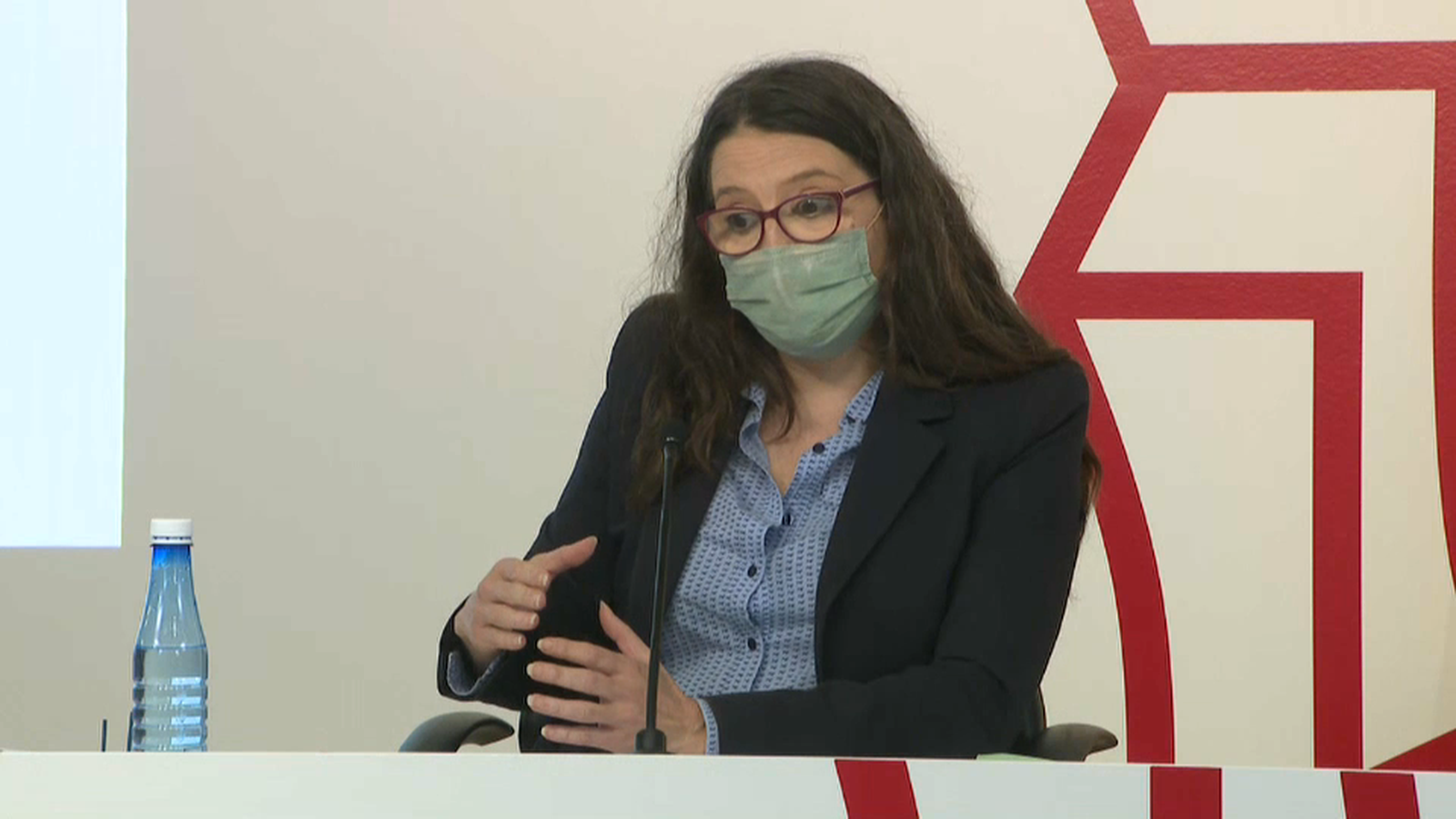 La vicepresidenta del Consell, Mónica Oltra