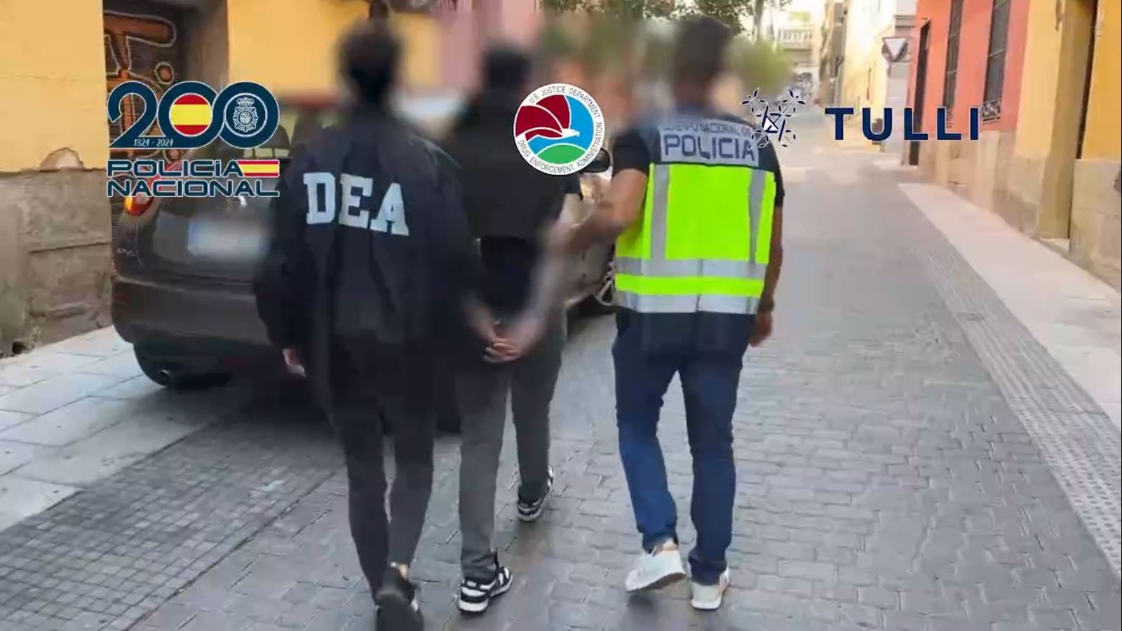 Video policial de la segona fase de l'operació Saga