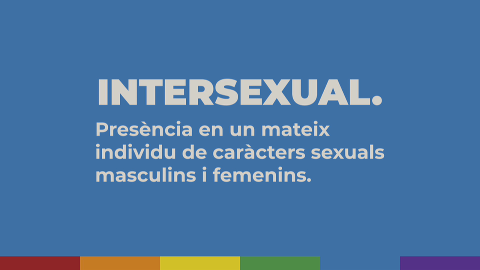 LA FINESTRA DE L\'ORGULL |  Intersexual