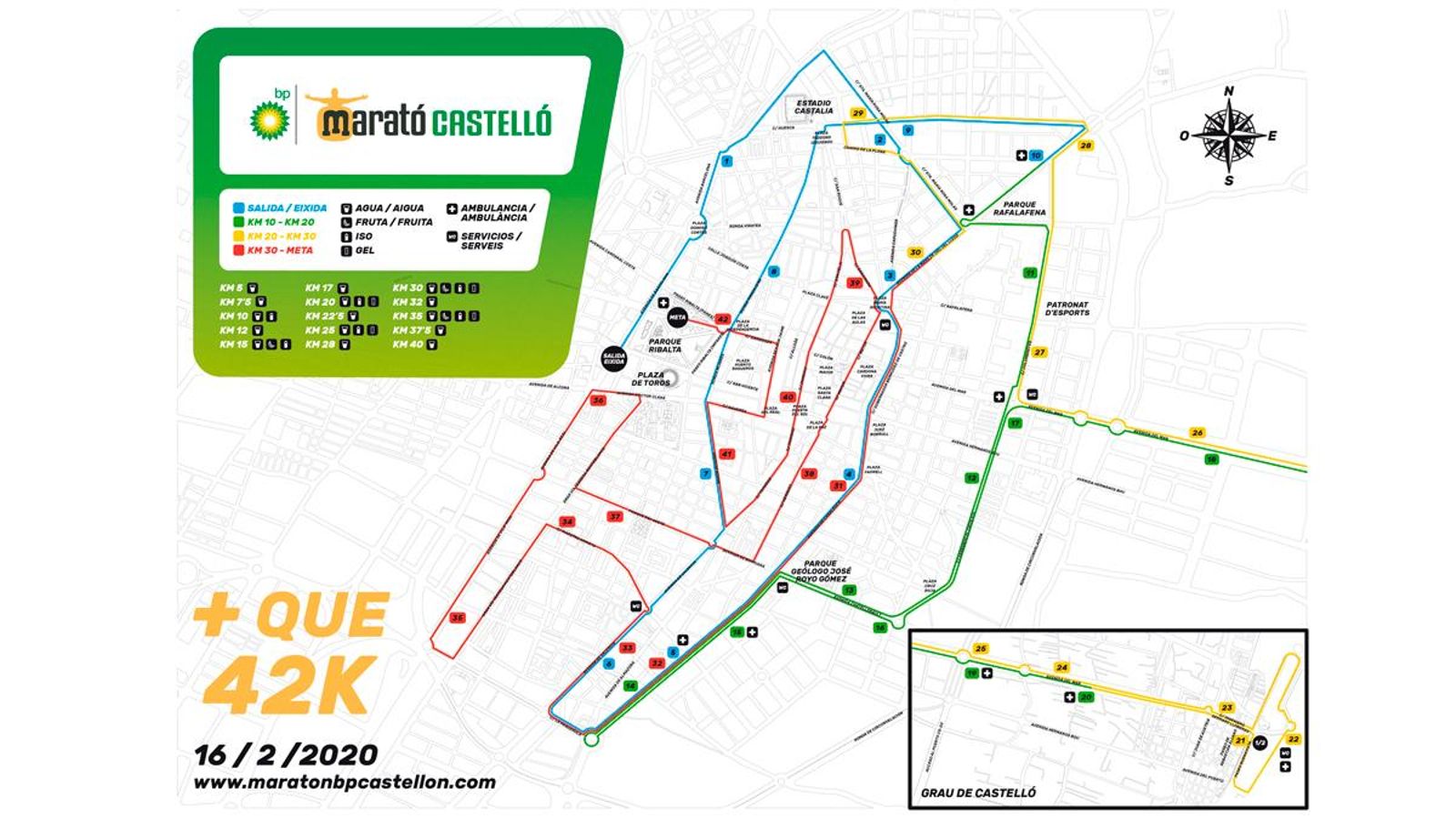 Talls de trànsit a Castelló i València per les carreres populars d\'aquest diumenge