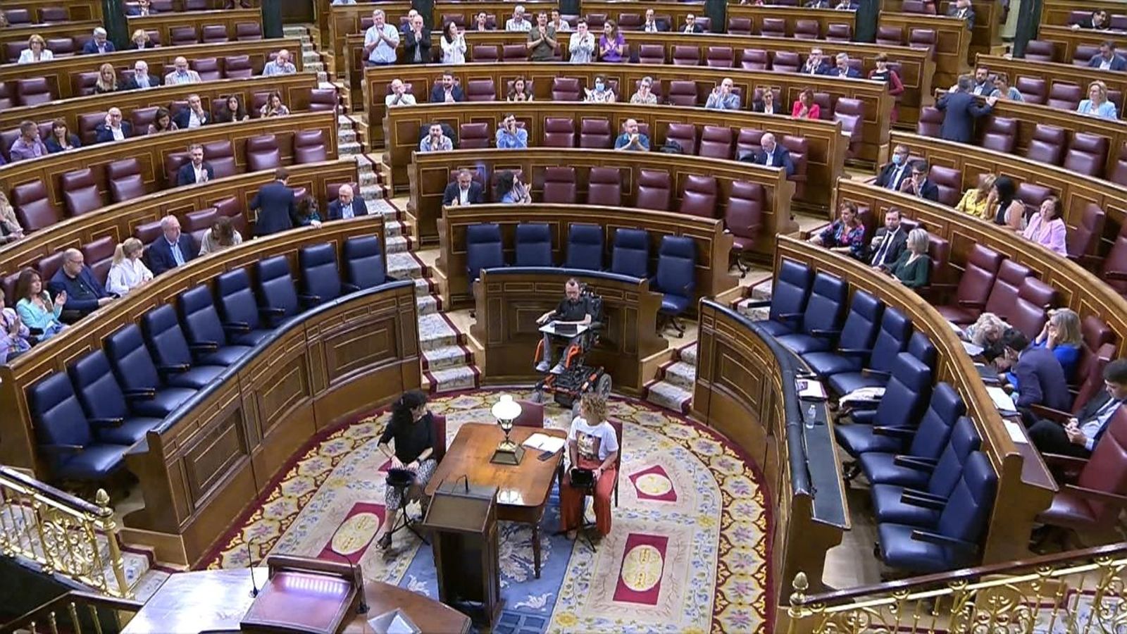 El Congrés durant el debat de la llei trans