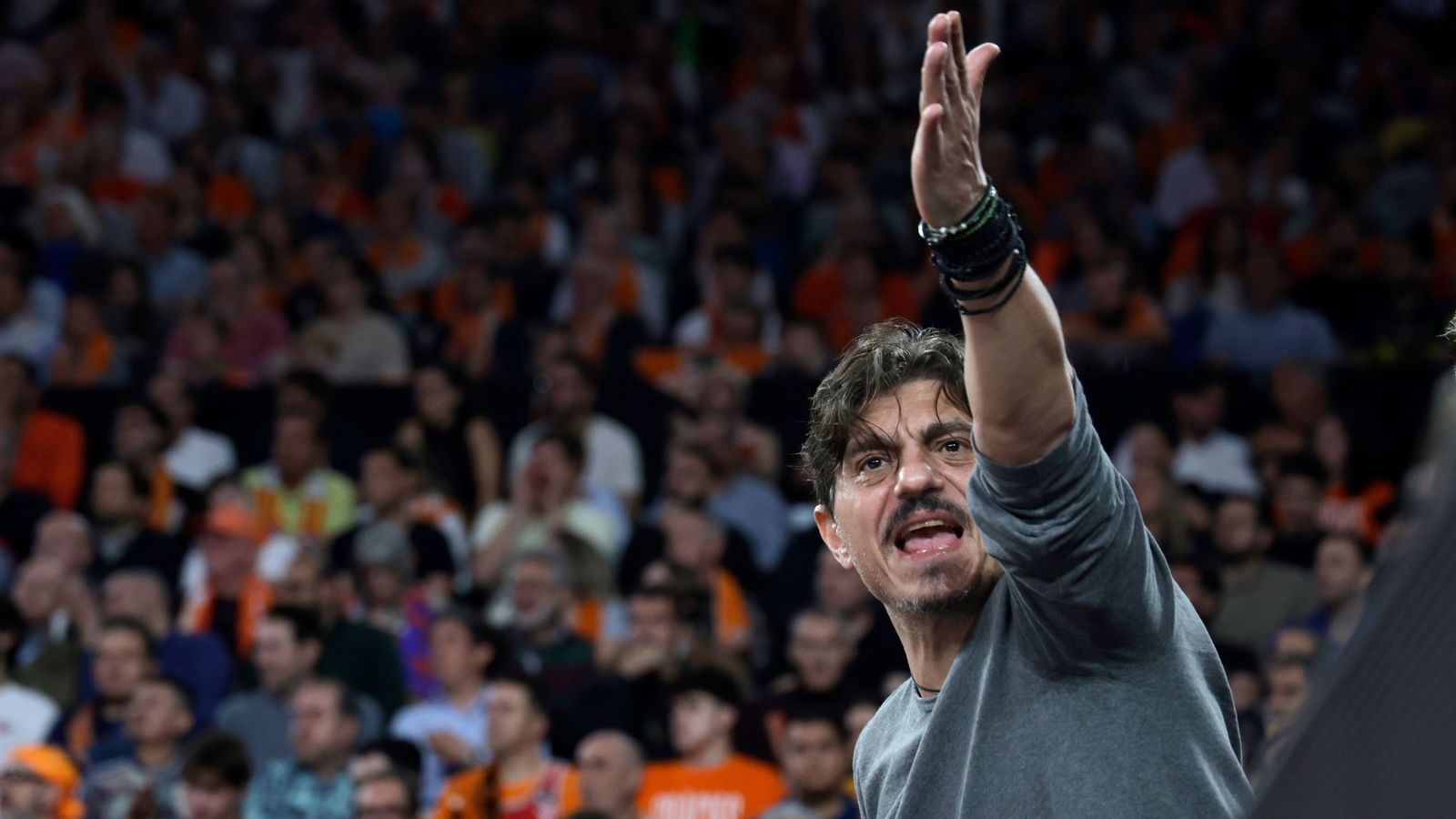 El president del Panathinaikos, Dimitris Giannakopoulos