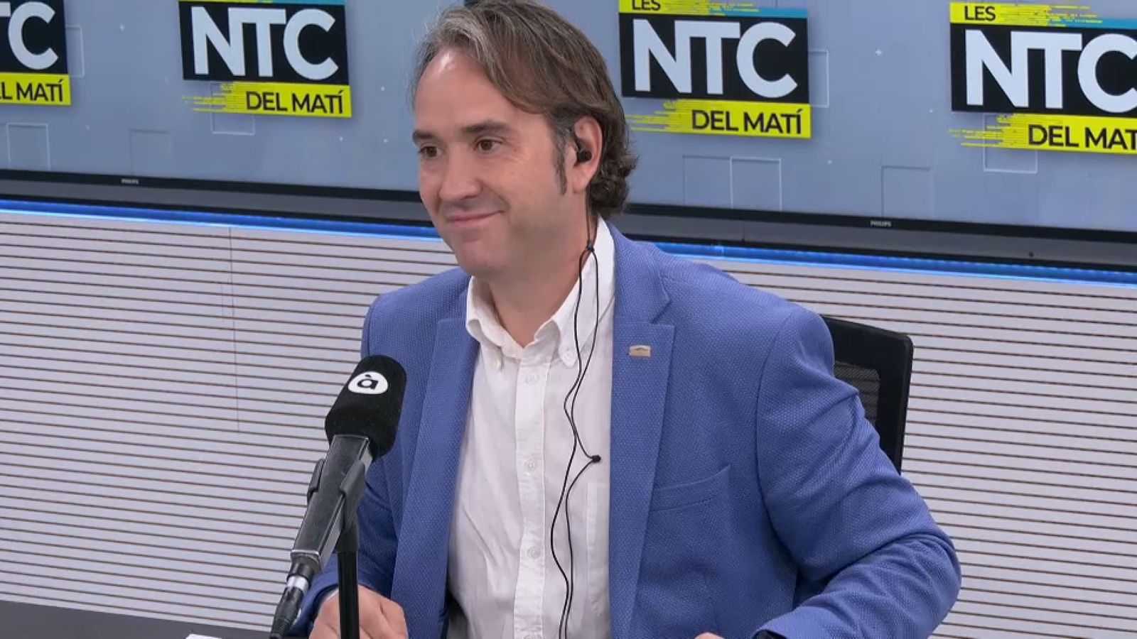 El diputat de Vox a les Corts i regidor de Cultura a Borriana, Jesús Albiol, en 'Les notícies del matí'