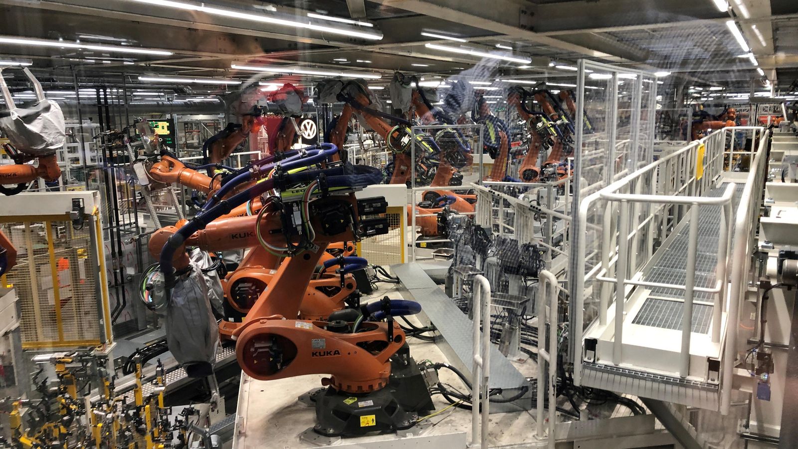 Planta d'assemblatge de vehicles elèctrics de Volkswagen a Alemanya