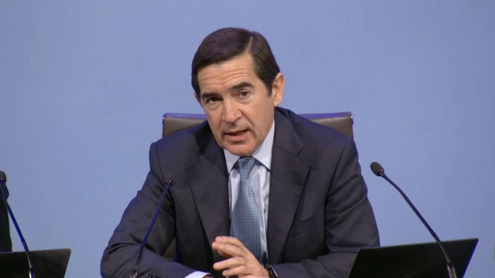 Declaracions de Carlos Torres Vila, president del BBVA