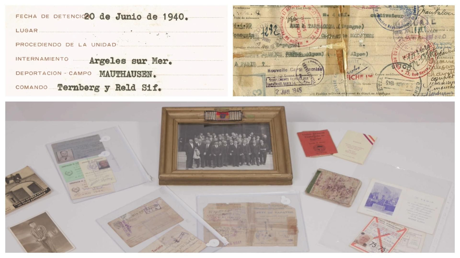 Alguns dels documents que conté la maleta