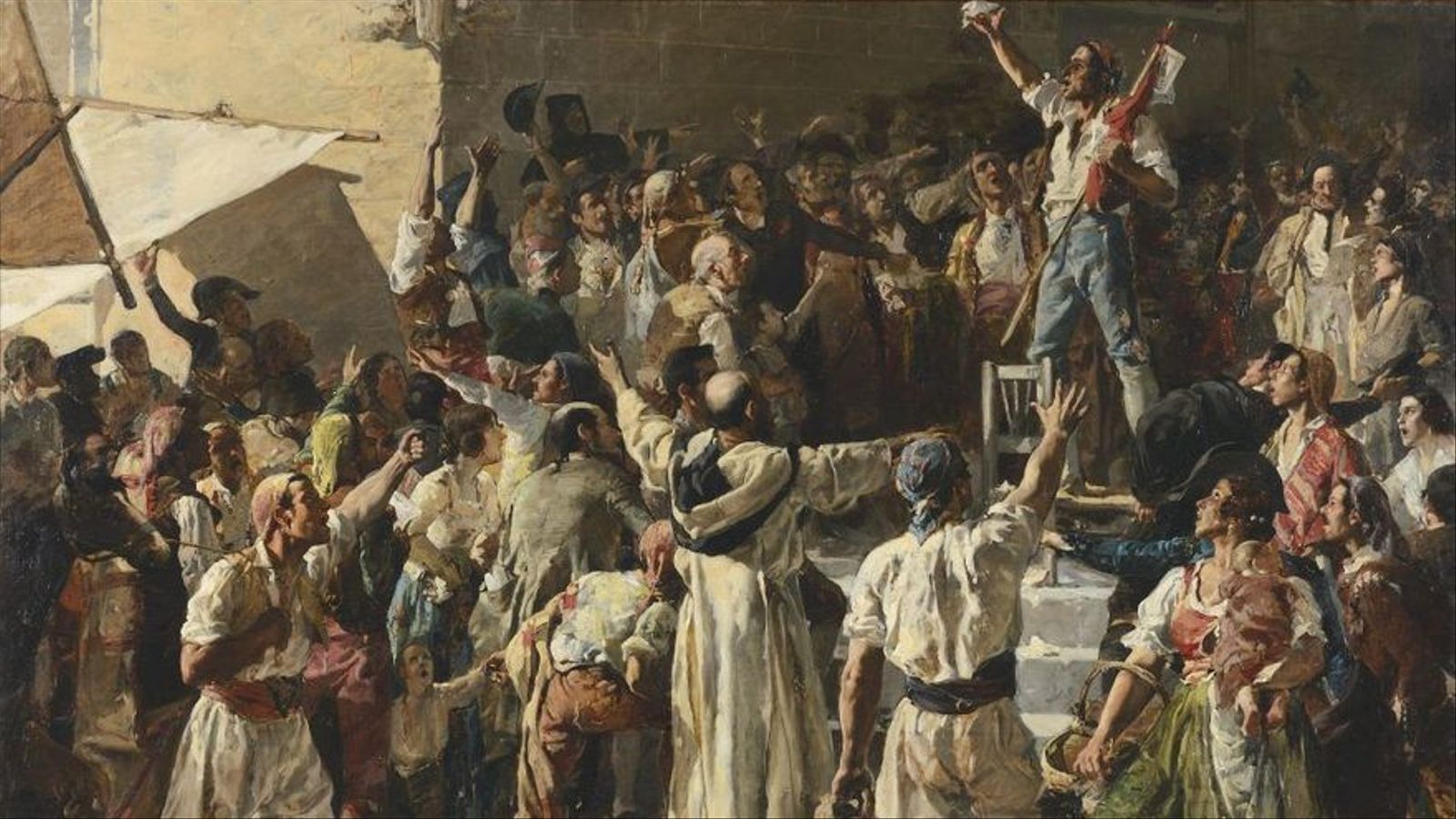 L'obra de Sorolla 'El crit del Palleter'