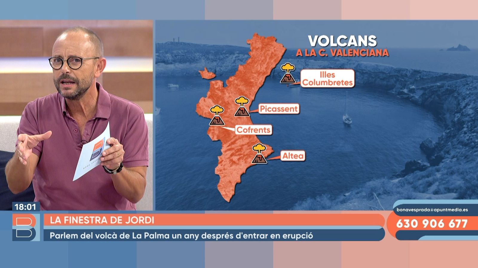 19.09.2022 | Un any de l'erupció del volcà de La Palma