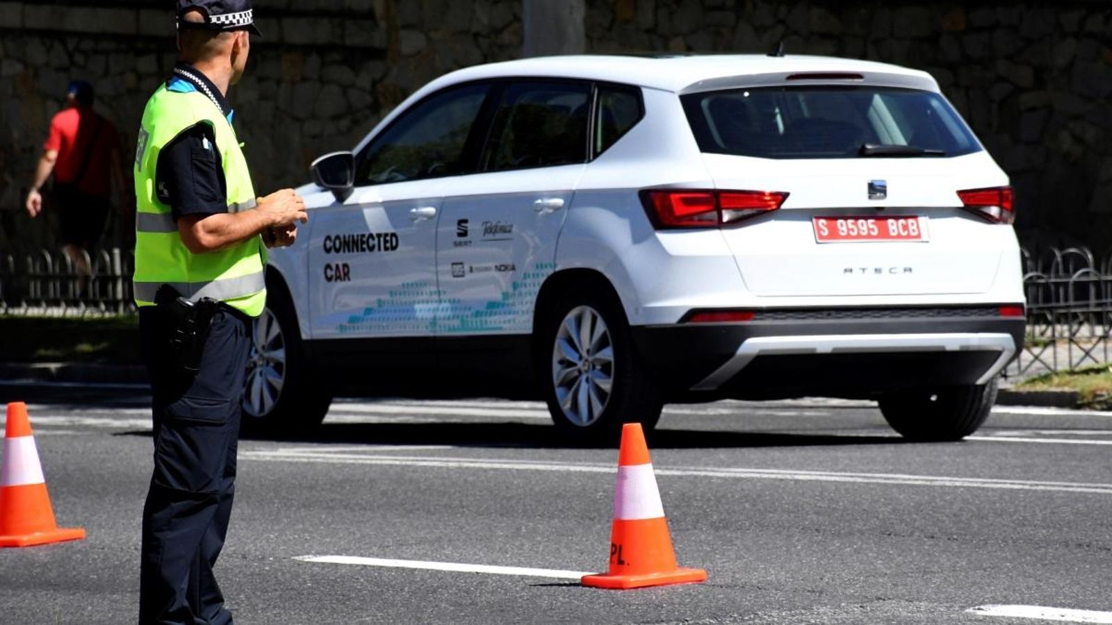 Imatge d'un control policial