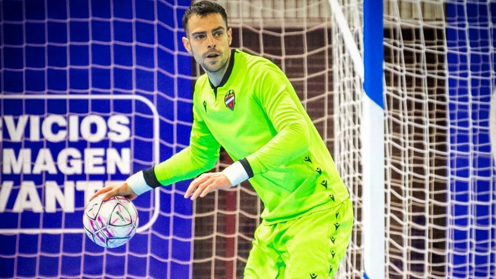 El porter del Llevant FS, Fede Pérez