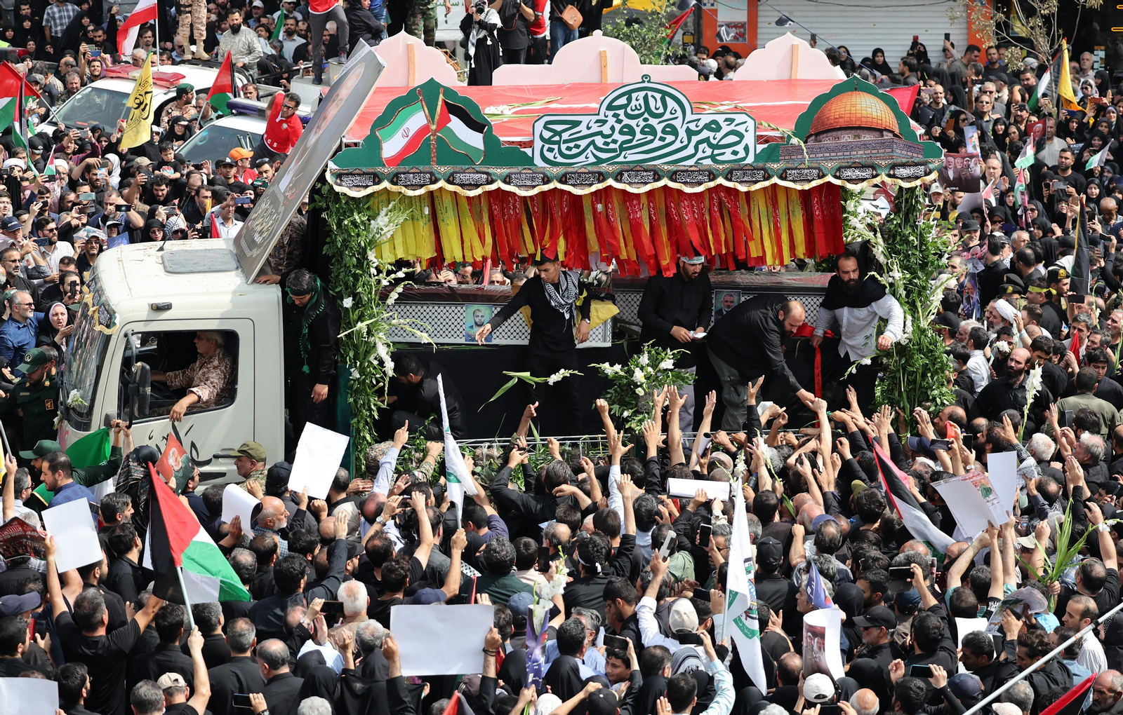 Processó fúnebre per Ismail Haniyeh a Teheran, este dijous