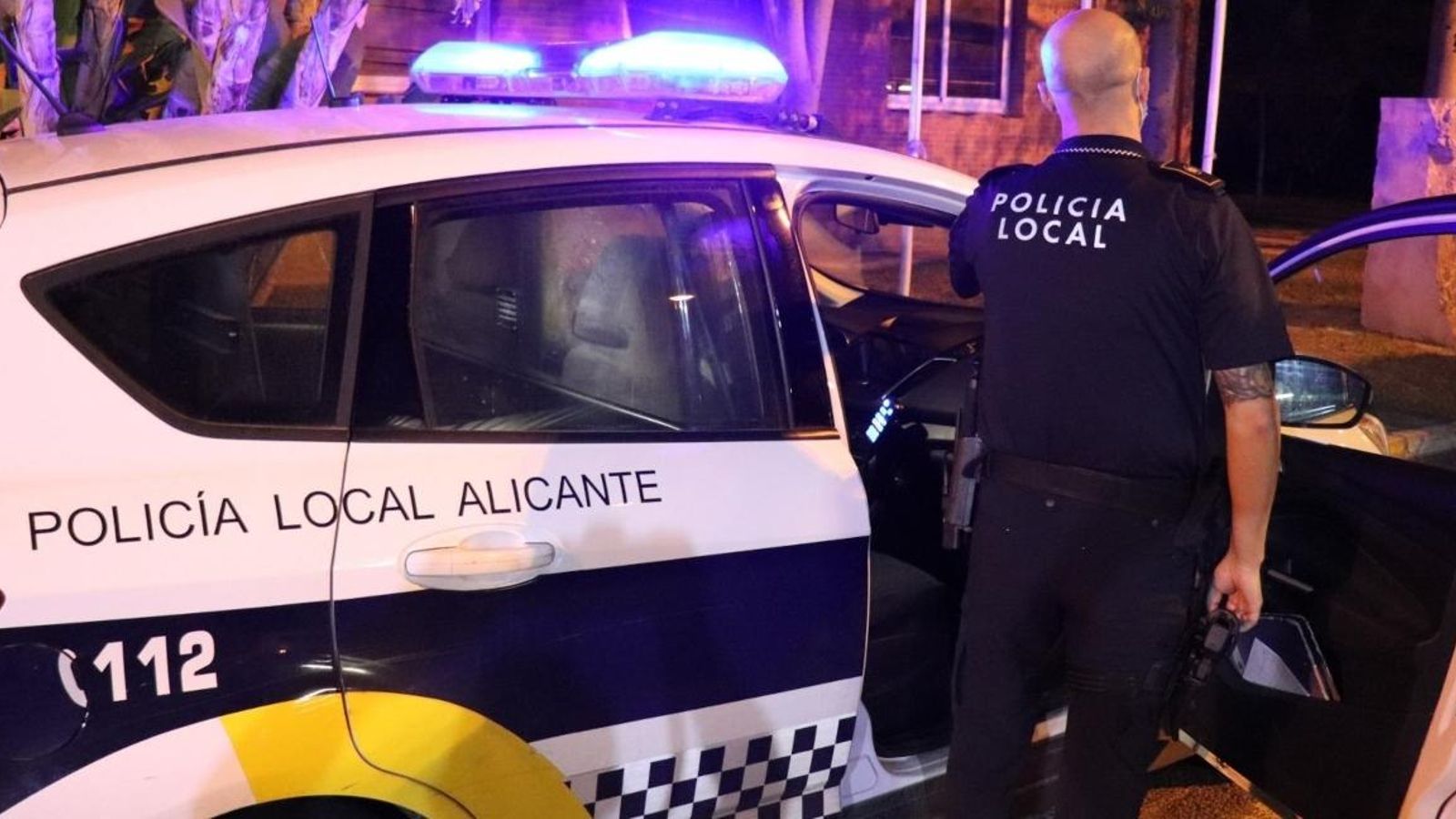Imatge d'arxiu de la Policia Local d'Alacant Imatge d'arxiu de la Policia Local d'Alacant