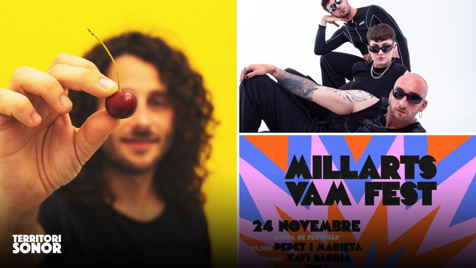 23.11.2023 | Amic dels Cirerers, Millarts VAM Fest, guitarres Bros i "Més que lletres"