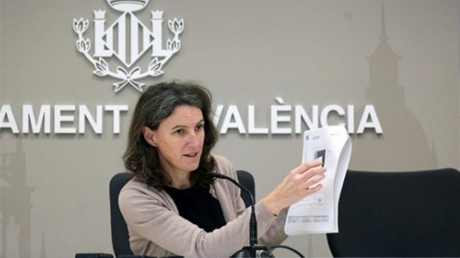 La regidora de València María Oliver, citada com a investigada el 10 d'abril | EP